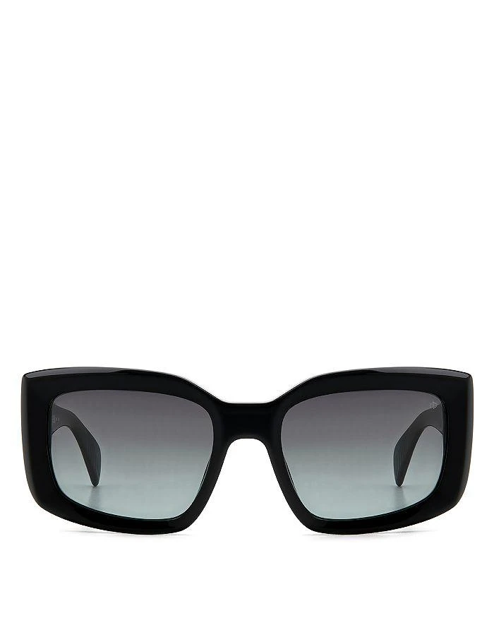 rag & bone Rectangular Sunglasses, 54mm 2