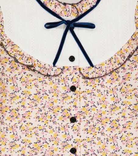 Paade Mode Floral cotton blouse 2