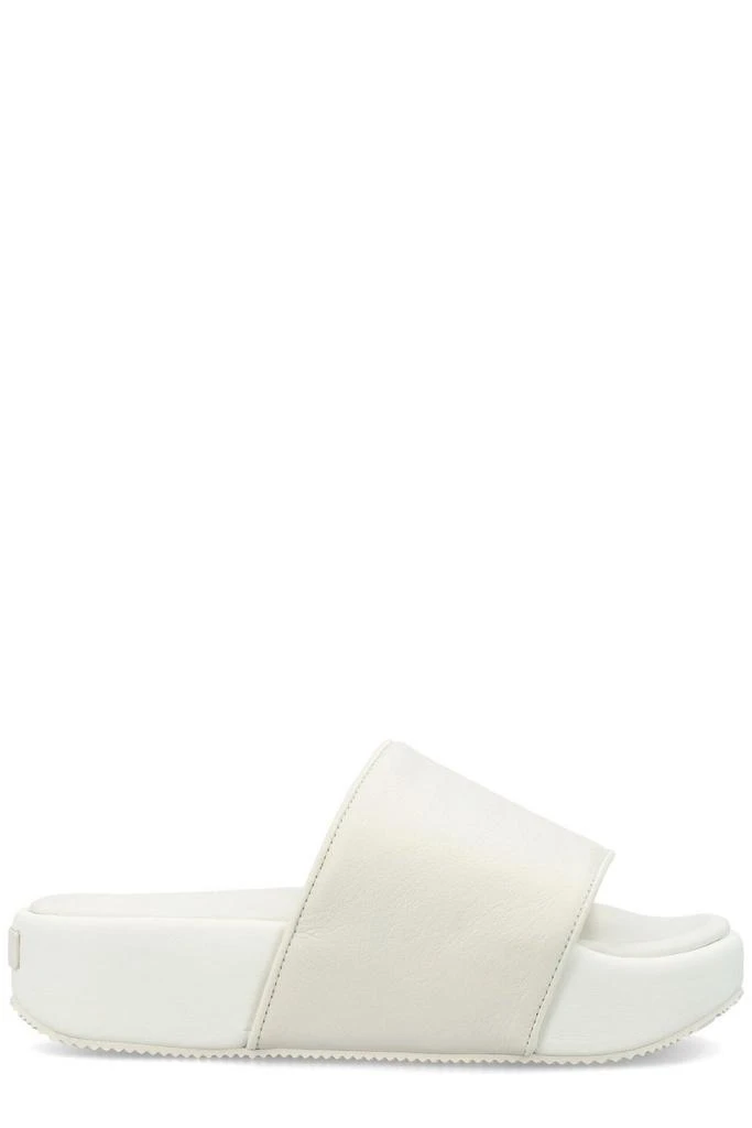 Y-3 Y-3 Logo-Patch Platform Open Toe Slides 1