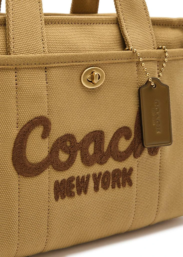 Coach Cargo 26 logo canvas tote 3