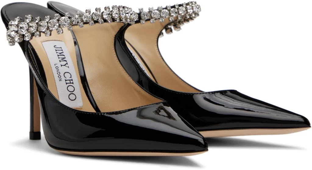 Jimmy Choo Black Bing 100 Mules 4
