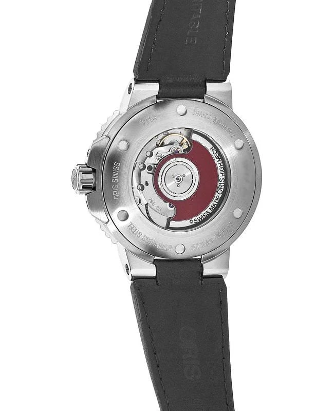 Oris Oris Aquis GMT Date Blue Dial Brown Leather Strap Men
s Watch 01 798 7754 4135-07 5 24 10EB 3