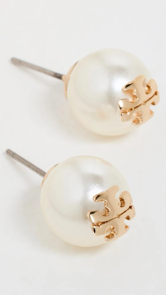 Tory Burch Kira Pearl Stud Earrings 3