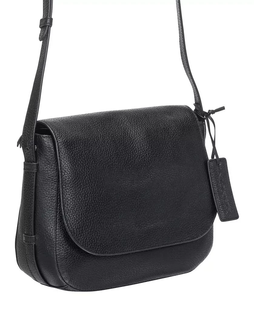 Mancini Leather Goods Women's Pebbled Amy Crossbody Handbag 3