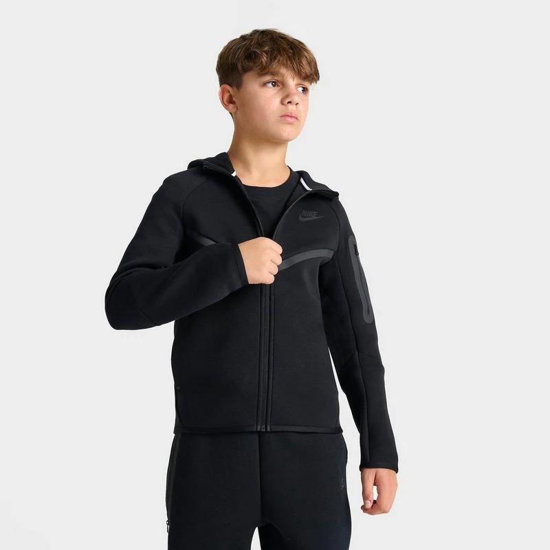 NIKE Boys
 Big Kids
 Nike Sportswear Tech Fleece Full-Zip Hoodie