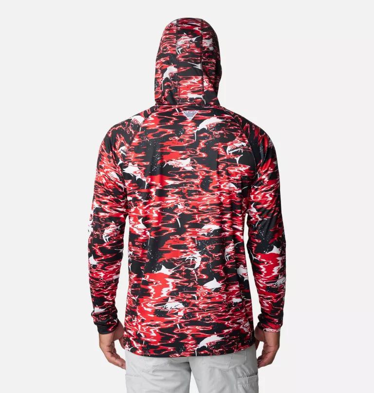 Columbia Columbia Men's Collegiate PFG Super Terminal Tackle  Hoodie - Georgia-