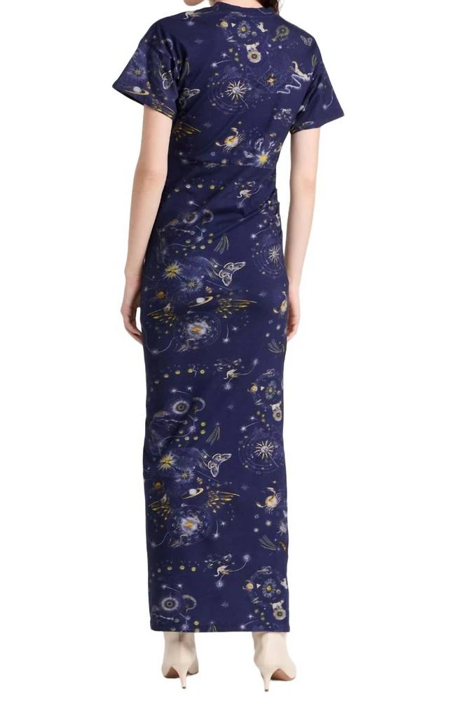 fall midi length dresses The High Life White Cotton Scalloped V-Neck Midi Dress