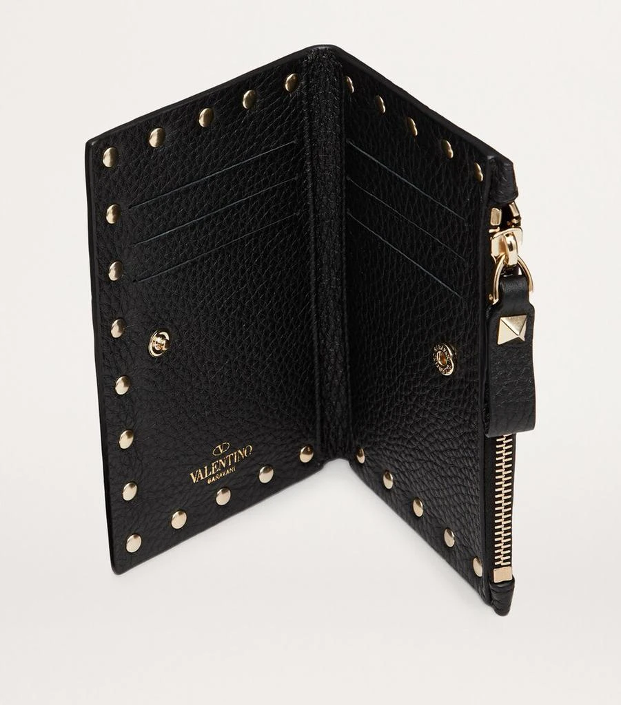 Valentino Leather Rockstud Coin and Card Holder 4
