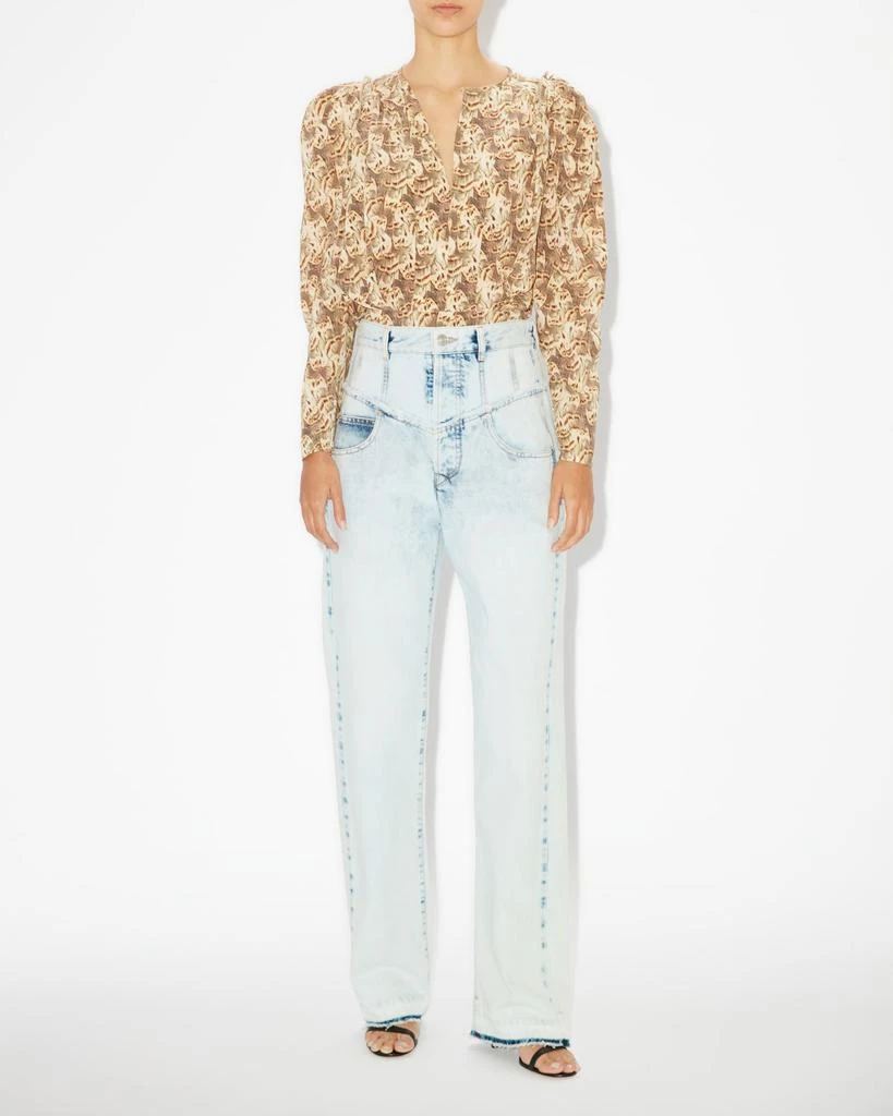 Isabel Marant ISABEL MARANT, ZARGA TOP - Women - Orange - 36 1