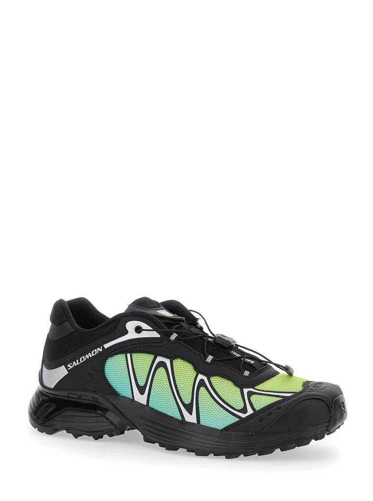 Salomon 'Xt-Whisper' Black Sneakers With Printed Logo On The Side And Drawstring Closure In Fabric Unisex 2