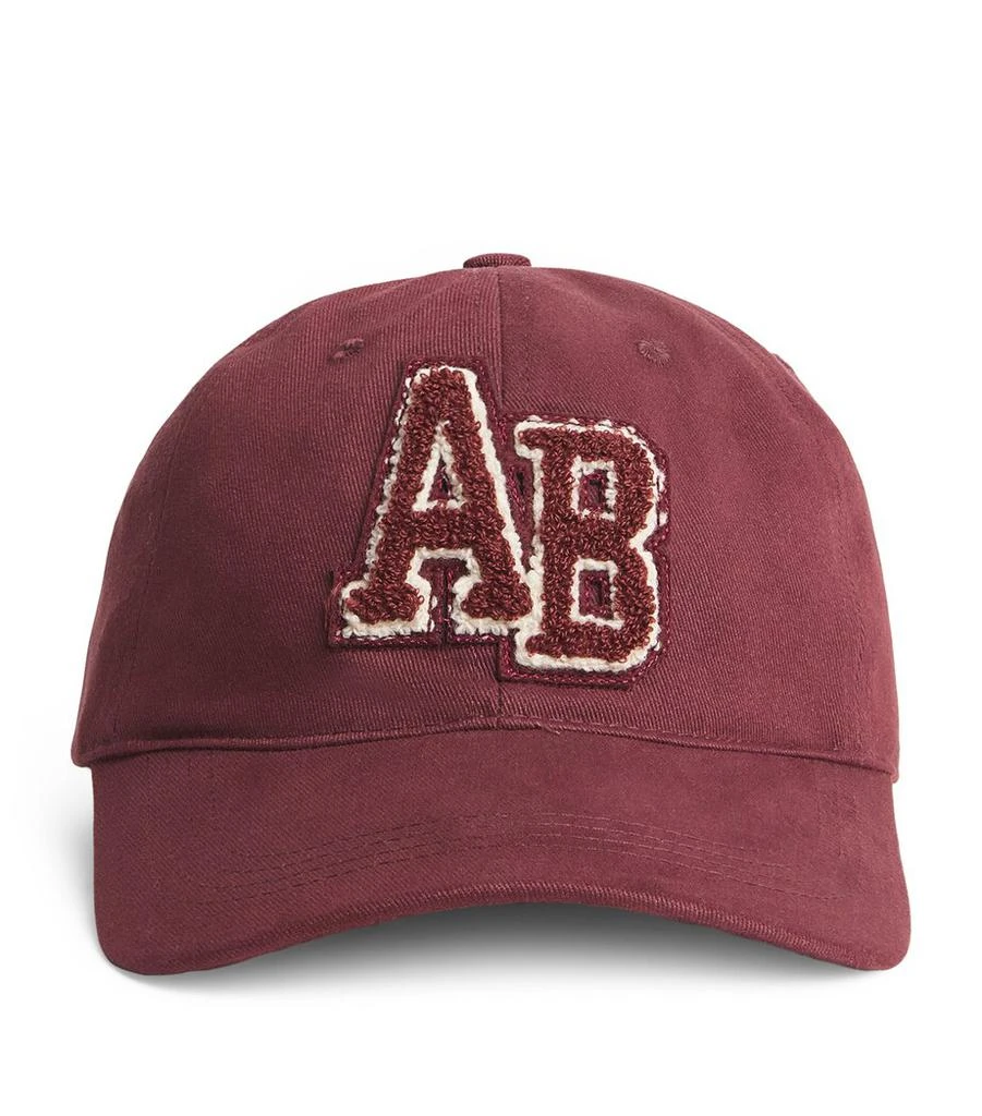ANINE BING Cotton Jeremy Letterman Baseball Cap 1