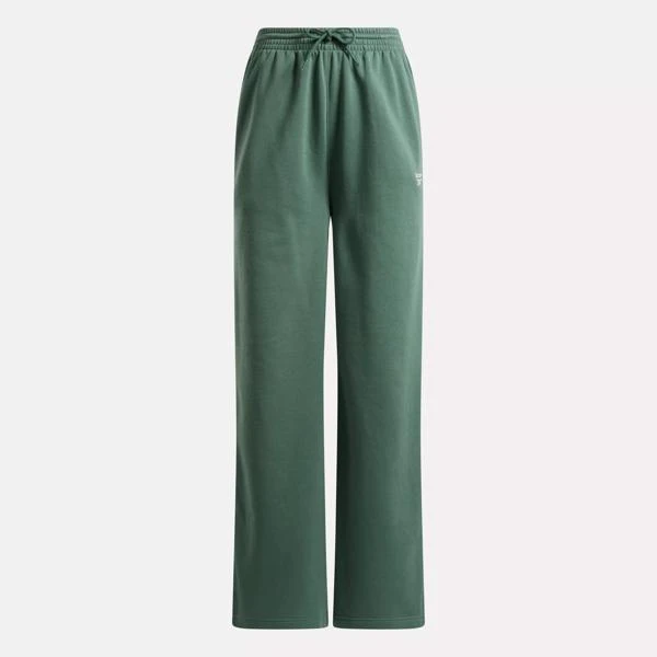 Reebok Reebok Identity Small Logo Fleece Wide Leg Pants 4