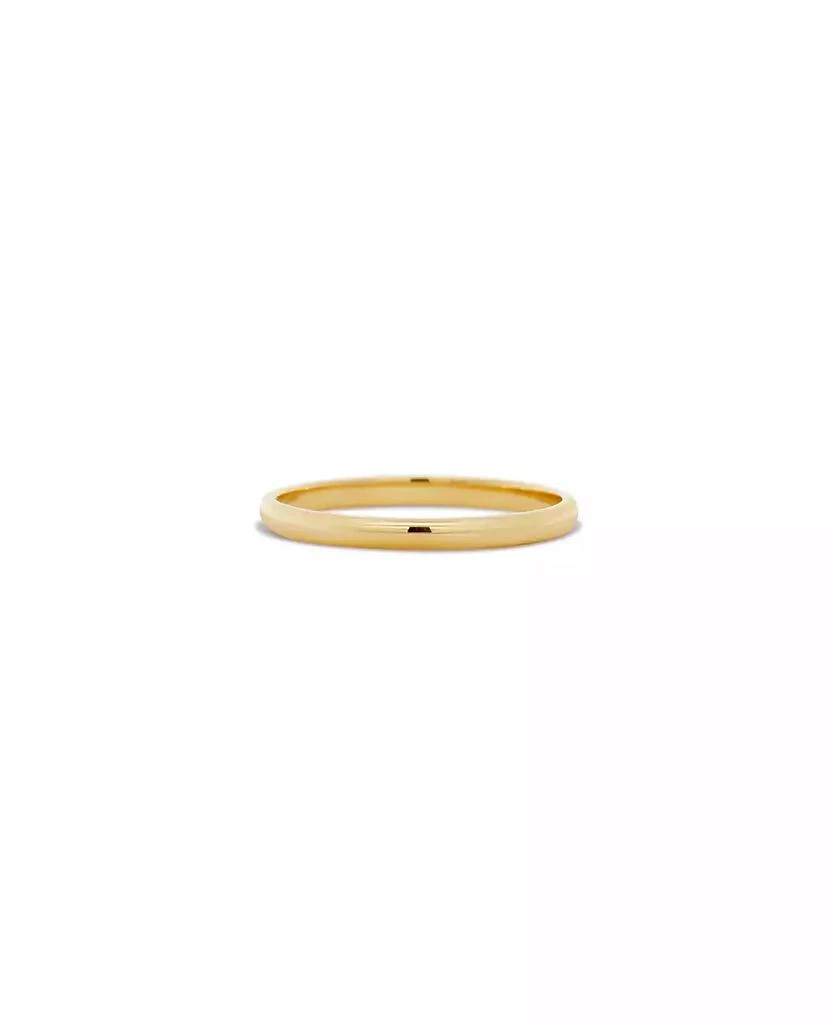 The Lovery Thick Classic Gold Band 14K Yellow Gold