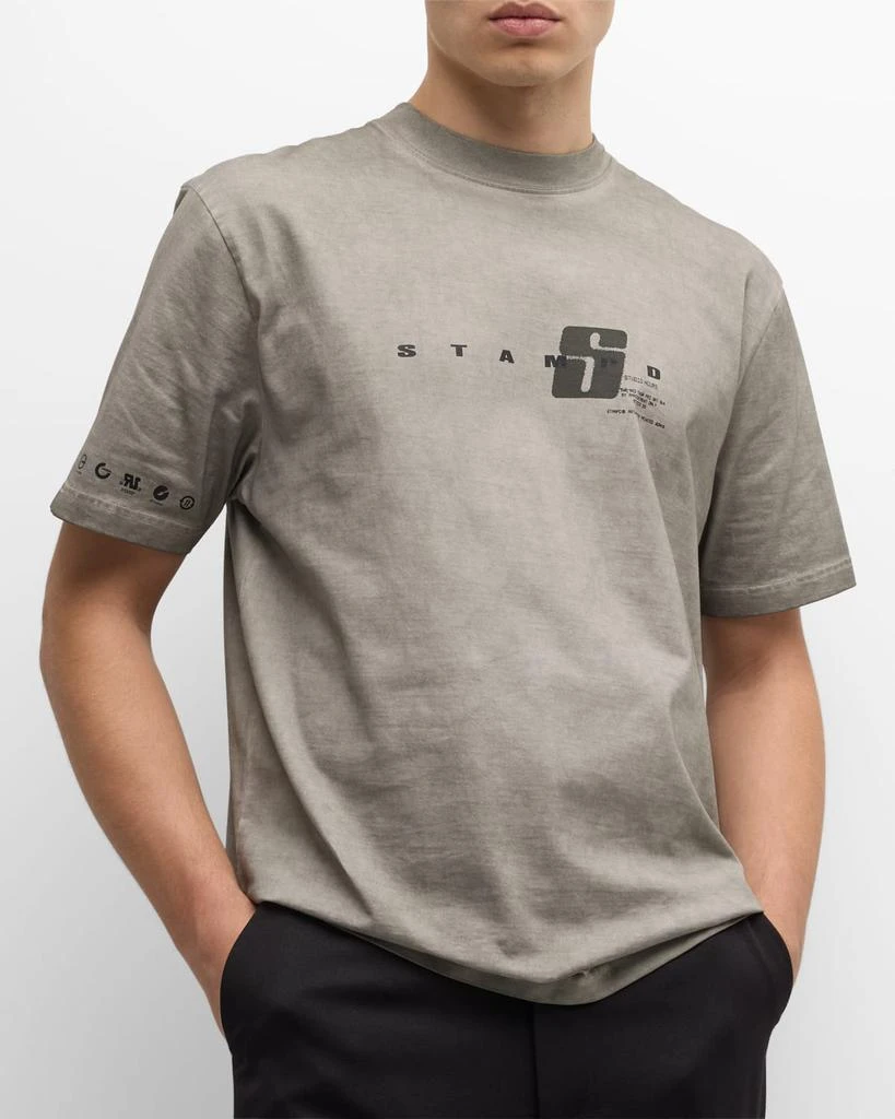 Stampd Men's Oil-Washed Transit Relaxed T-Shirt 6