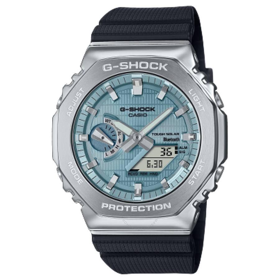 Casio G-Shock Alarm Analog-Digital Blue Dial Watch GBM-2100A-1A2DR