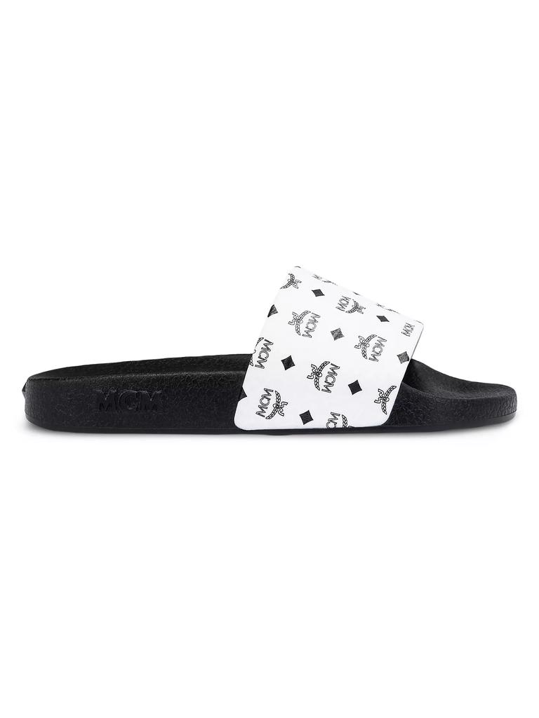 MCM Monogram Slides