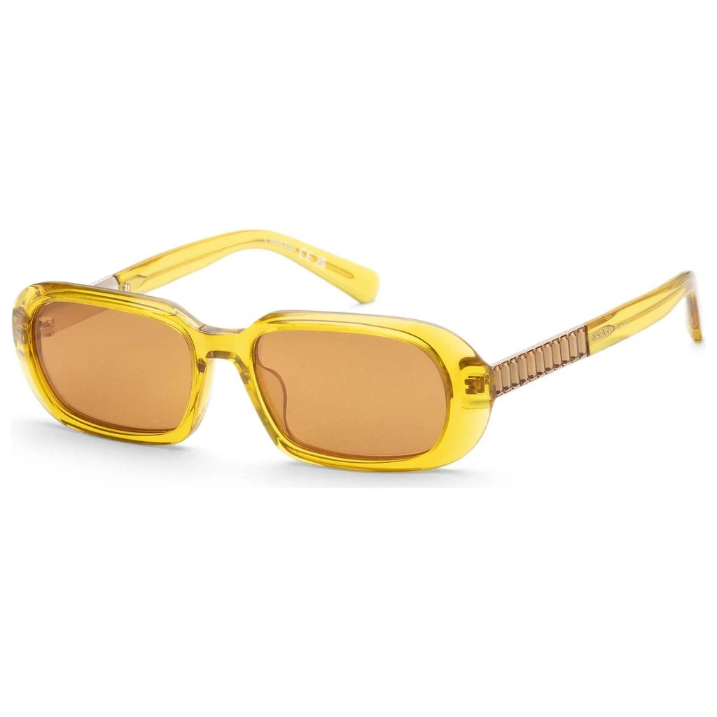 Quay Quay on the fly aviator sunglasses in oat with sepia  display picture 1