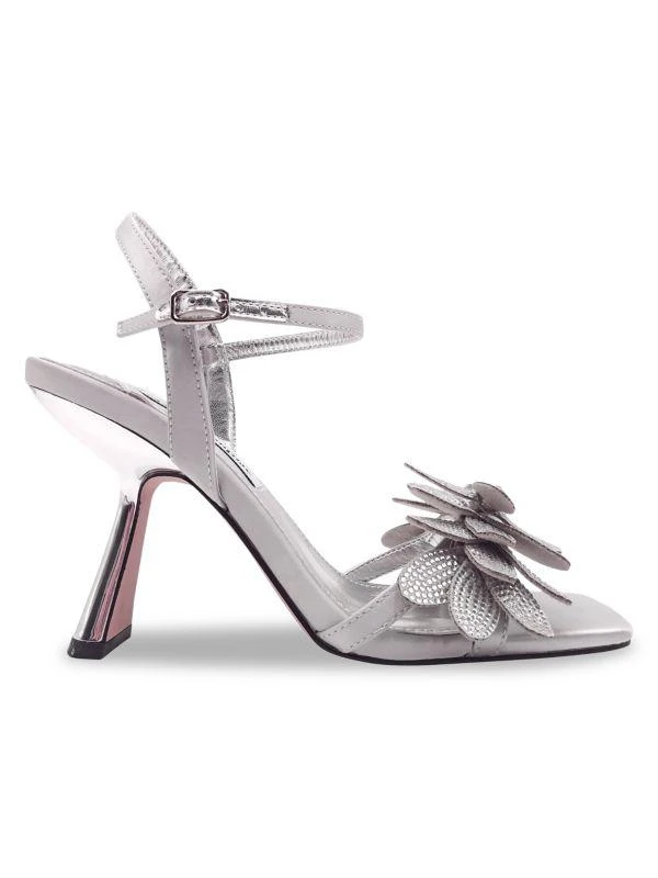Lady Couture Lust Rhinestone Petal Heel Sandals 1