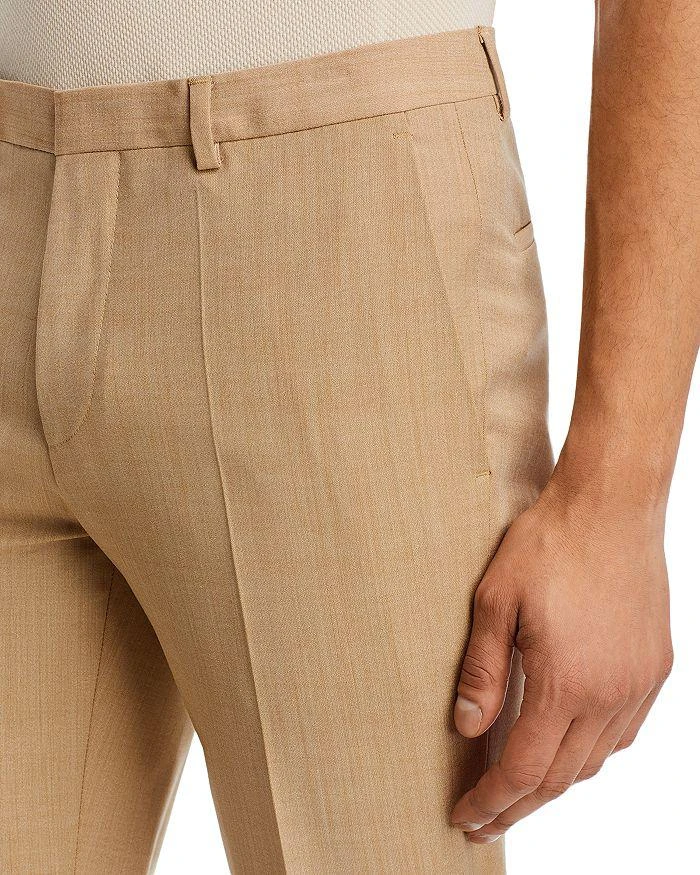 Hugo Boss Hesten Melange Solid Extra Slim Fit Suit Pants 6