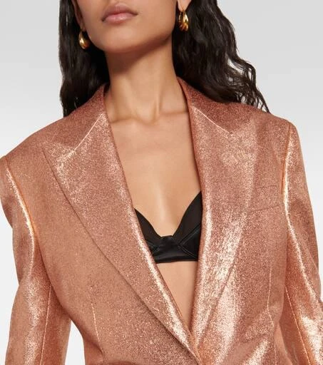 Tom Ford Iridescent Sablé blazer 4