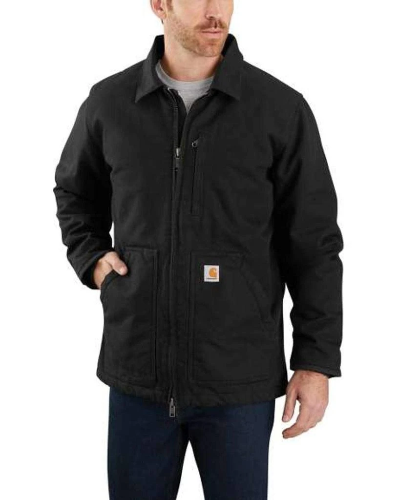 Carhartt Carhartt Men
s Loose Fit Washed Duck Sherpa-Lined Coat