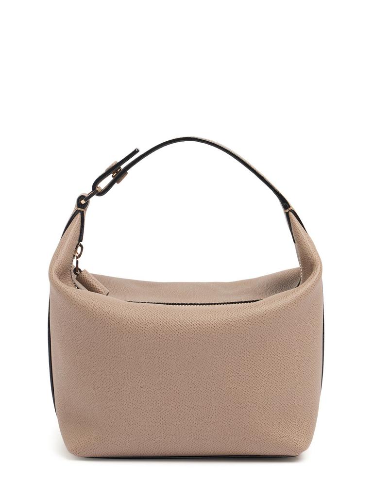 VALEXTRA Mochi Leather Top Handle Bag
