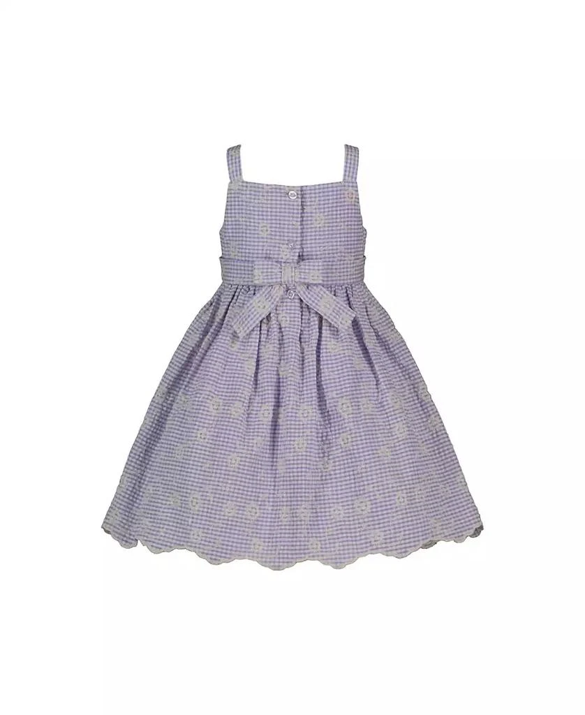 Blueberi Boulevard Toddler and Little Girls Eyelet Fit-and-Flare Fully Lined Sundress 2