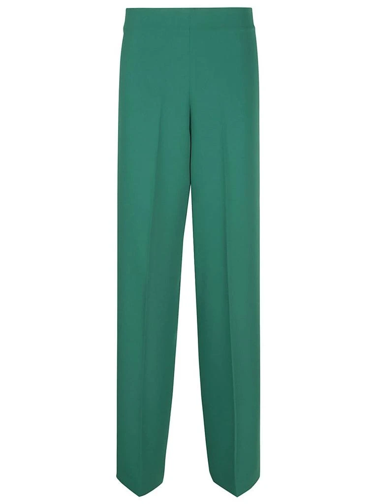Parosh Straight-Leg Trousers With High Waist And Polished Draping 1