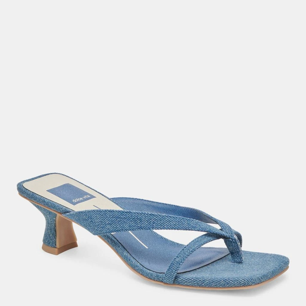 Dolce Vita Brevel Heels Blue Denim 2