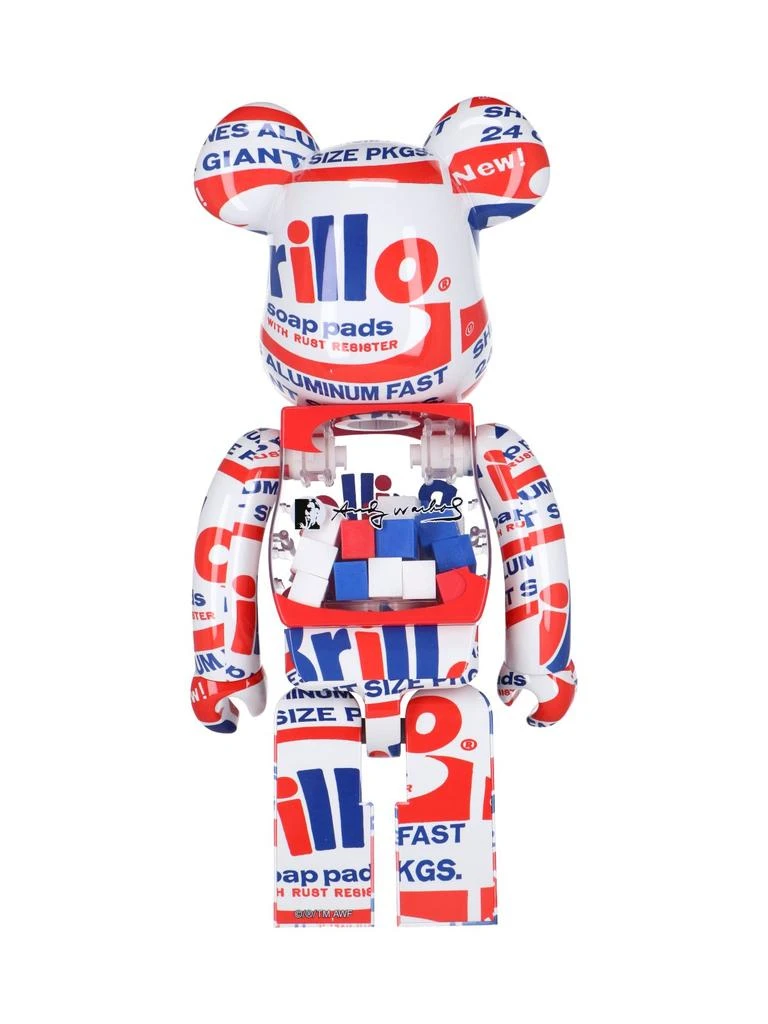Medicom Medicom Toy X Andy Warhol Brillo 2022 Printed 1000% Be@rbrick Figure 2