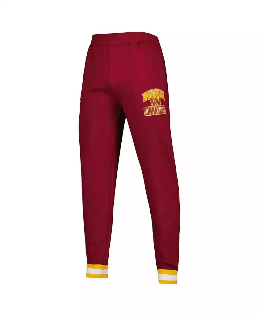 Starter Men's Burgundy Washington Commanders Blitz Fleece Jogger Pants 3