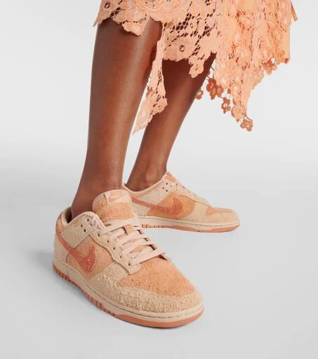 NIKE Dunk Low suede sneakers 4