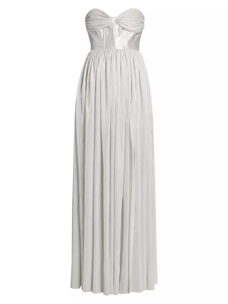 BRONX AND BANCO Florence Strapless Gown