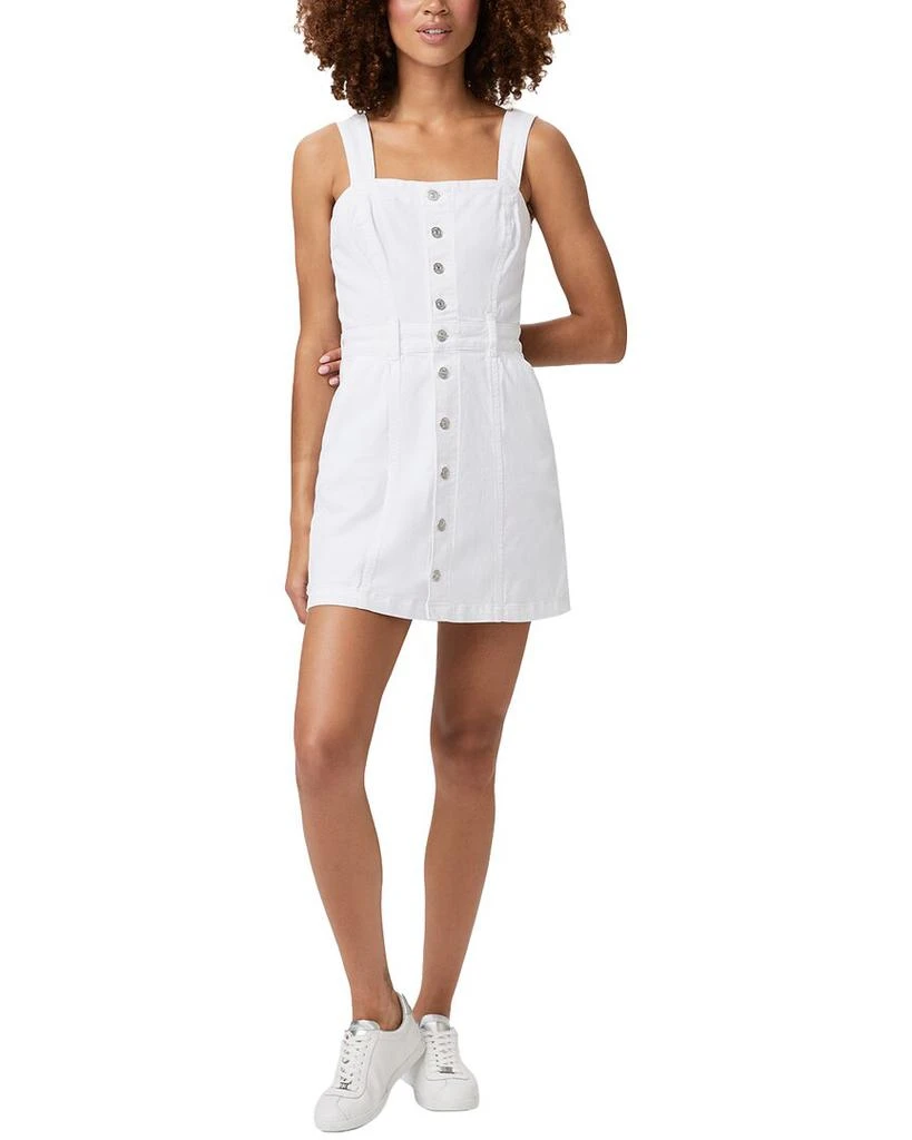 mini tank top dress White Tank Top Mini Dress – MUA