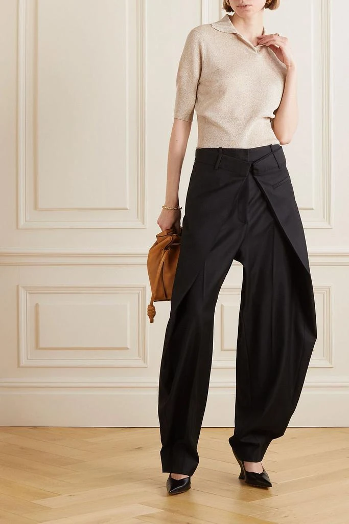 Proenza Schouler Metallic knitted top 2