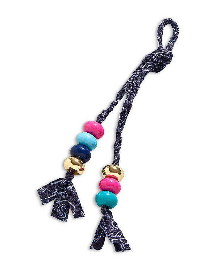 BAUBLEBAR Braided Bandana Bag Charm 1