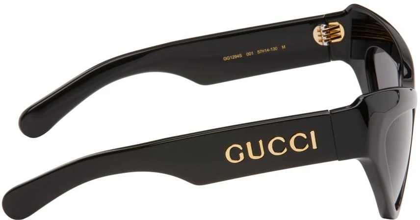 Gucci Black Cat-Eye Sunglasses 2