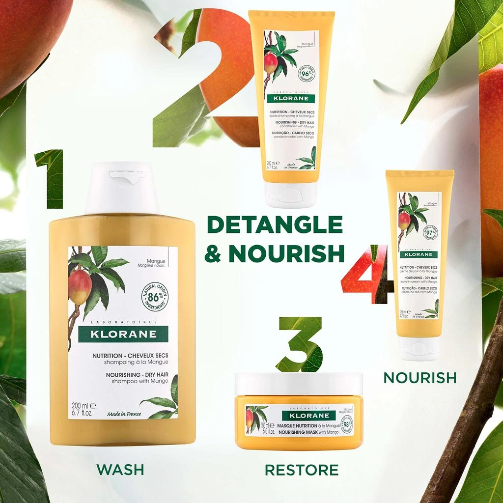KLORANE Klorane Mango Conditioner 200ml 4