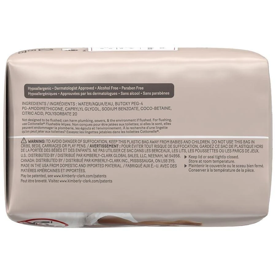 Huggies Baby Wipes, Flip Top Packs Unscented, 112 4