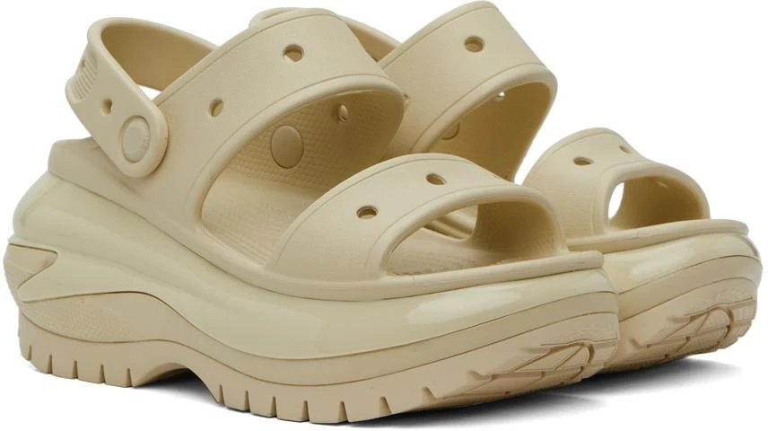 Crocs Off-White Mega Crush Sandals 4