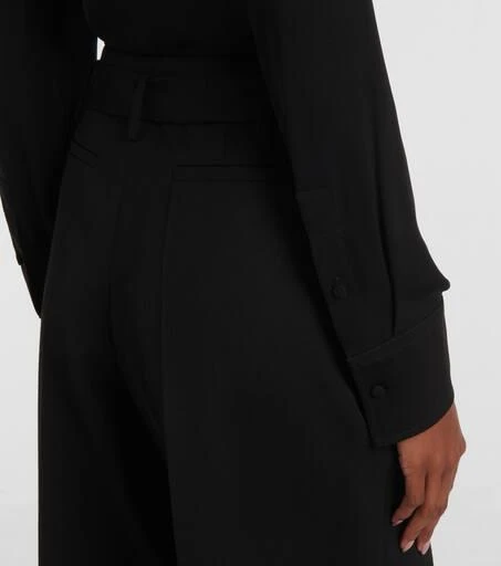 Valentino Virgin wool sablé Bermuda pants 5