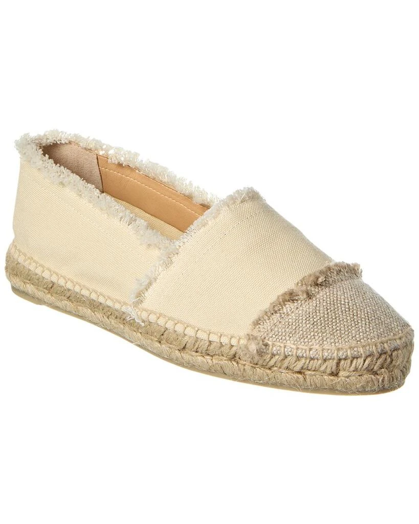 CASTAÑER Kampala Frayed Canvas Espadrille 1