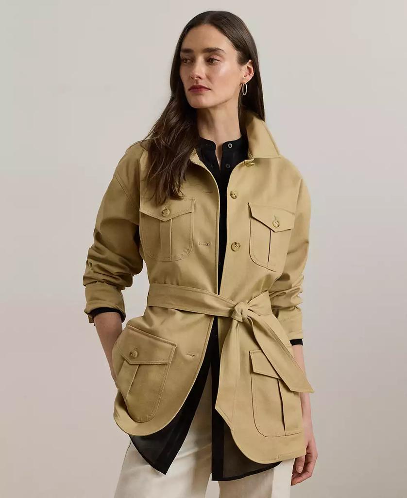 Ralph Lauren Women's Double-Faced Stretch Cotton Field Jacket