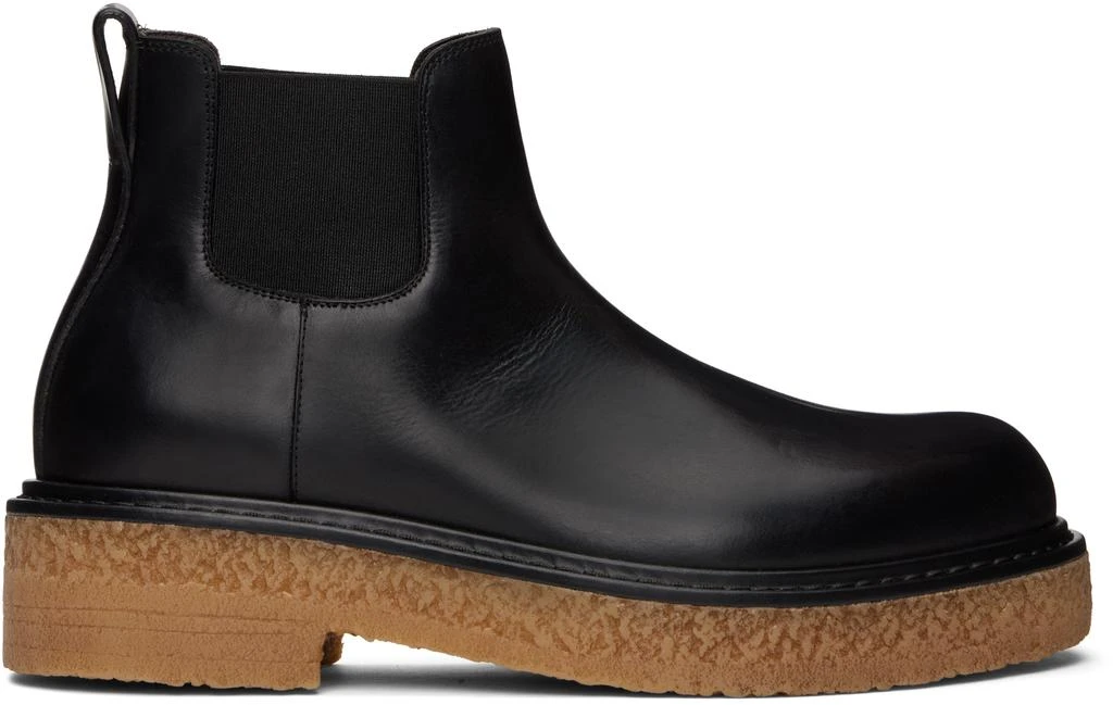 Bottega Veneta Black Haddock Chelsea Boots 1