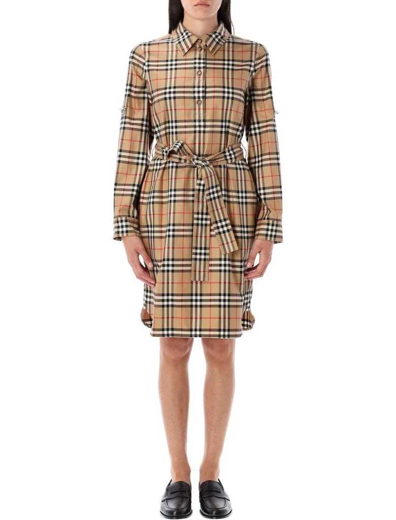 Burberry Burberry Check Cotton Shirt Dress 1