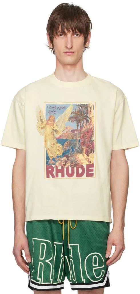 Rhude Off-White Angel T-Shirt 1