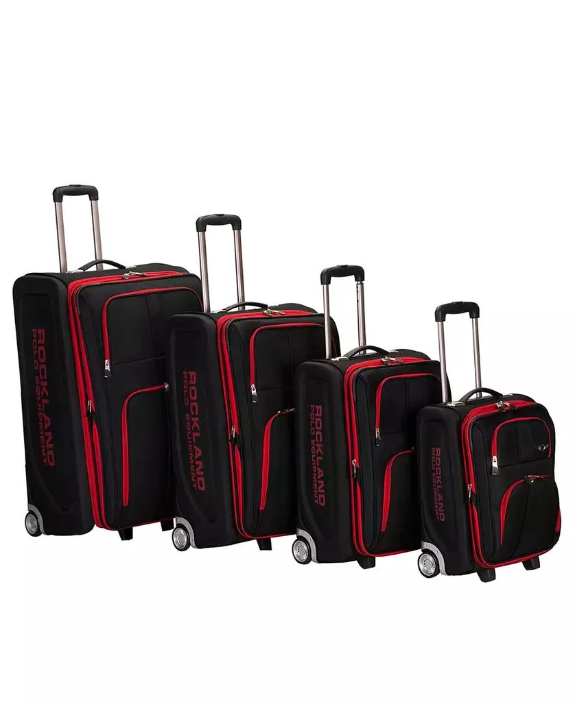 Rockland Varsity Polo 4-Pc. Softside Luggage Set 1