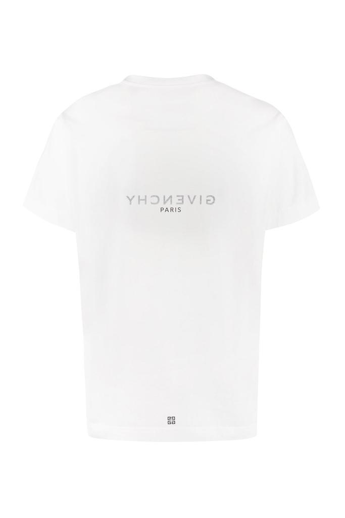 Givenchy Givenchy Logo Printed Round Neck Oversized T-Shirt