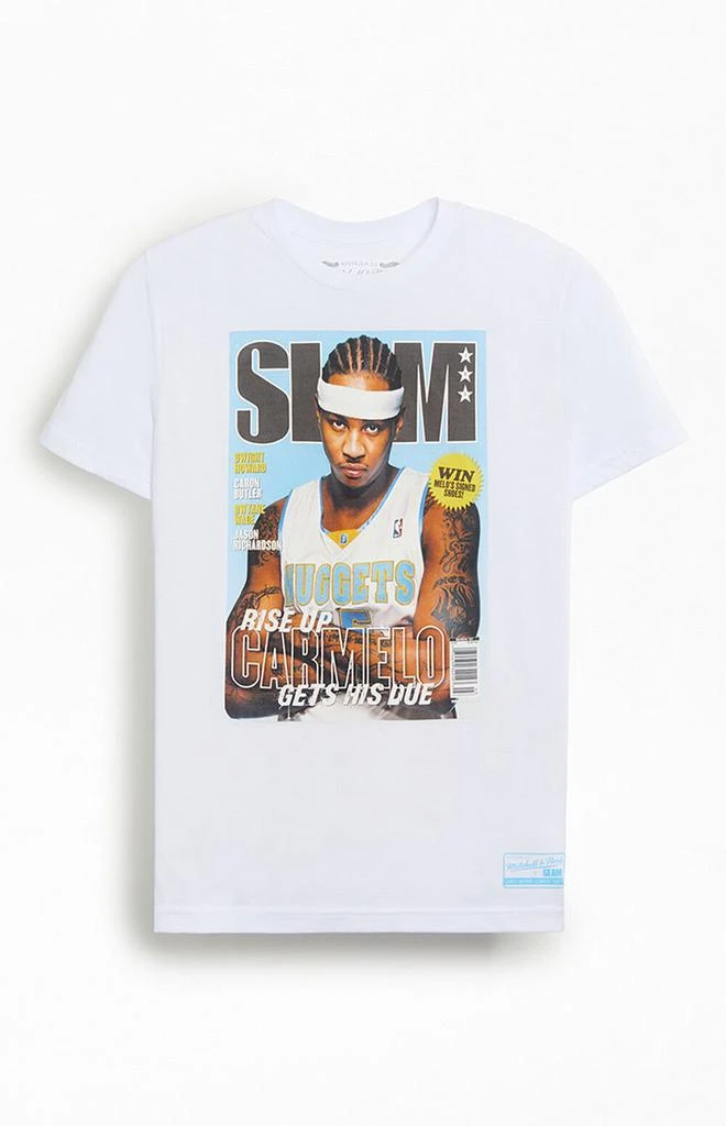 Mitchell & Ness Slam Cover Denver Nuggets Carmelo Anthony T-Shirt 1
