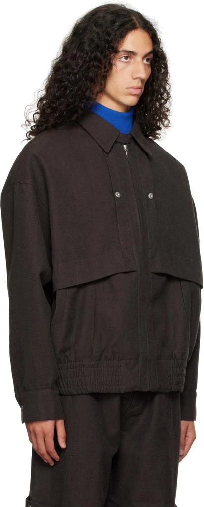Omar Afridi Brown Katarakt Jacket 2